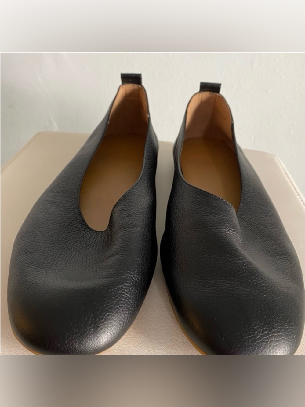 Everlane Black THE DAY GLOVE Flats - Picture 3 of 5